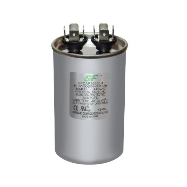 Trane SFCAP30440R Run Capacitor 30 MFD 440V Round