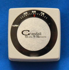 Crandall 2230-18-CS&S 2X2 Room Humidistat Power 20% to 90% RH Replacement MPN