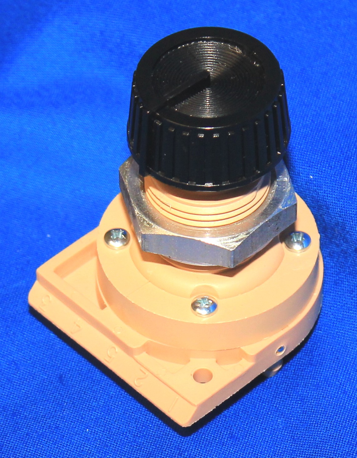 Crandall 2392-504 Selector Switch 2 Position 5 Ports