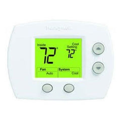 Honeywell TH5220D1029 Non-Programmable Thermostat - 2 Heat/2 Cool, Large Backlit Display