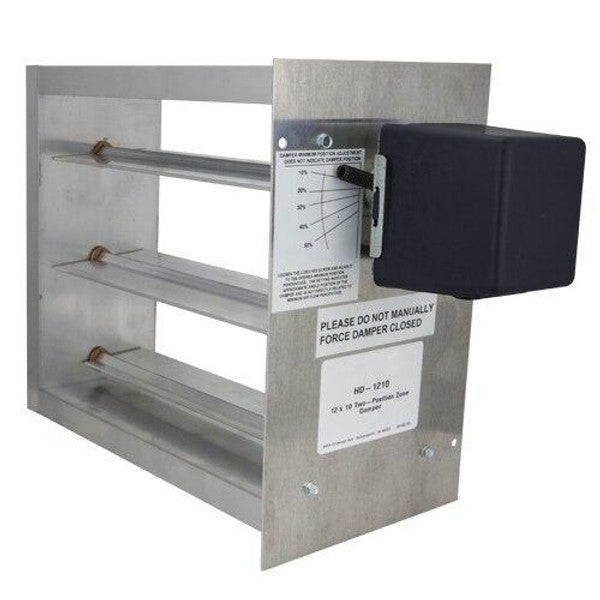 Io Hvac Controls HD-2012-PO 20 x 12 Two-Position Zone Damper Powered Open