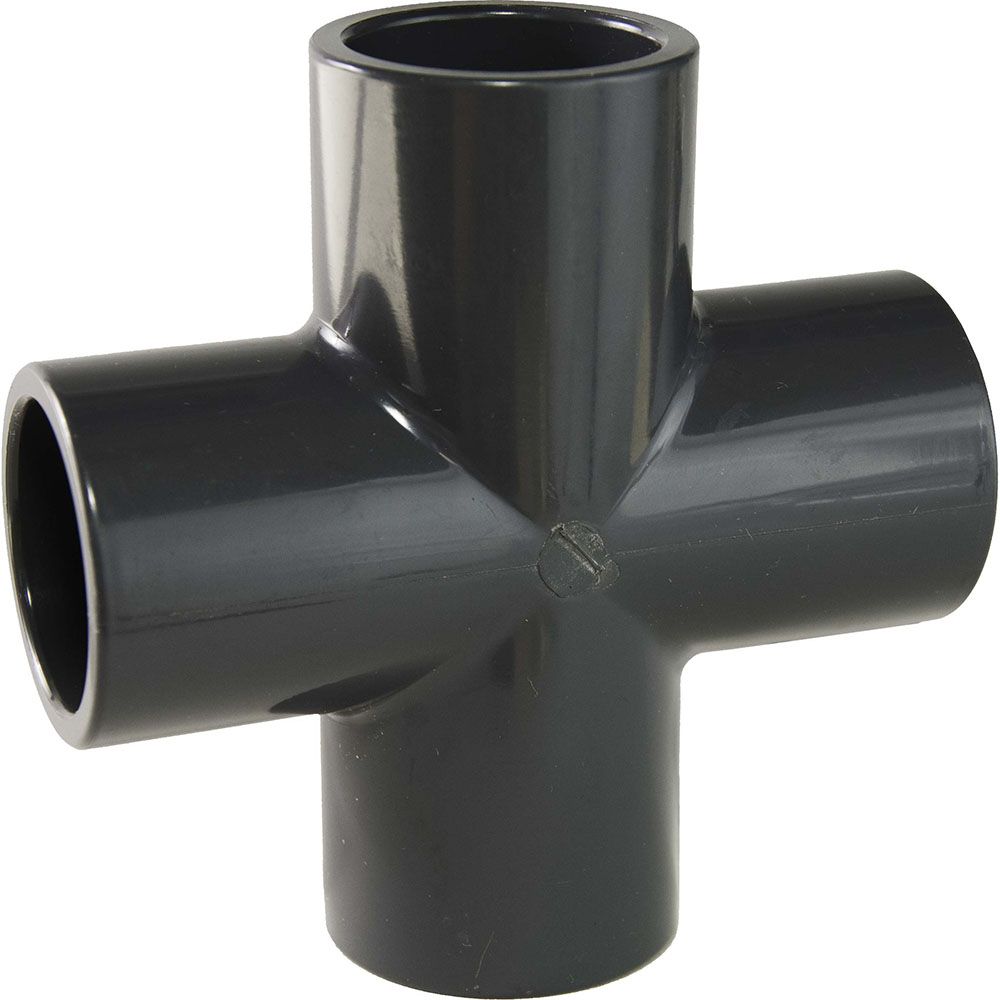 Soval 509-015 - 1-1/2" PVC Socketed Cross