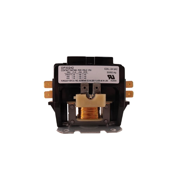 Supco DP30242 - CONTACTOR 30A/2P/24V DP30242