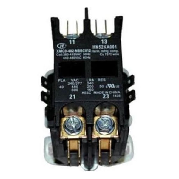 Carrier HN52KA001 480V Coil 40Amp 2-Pole Contactor