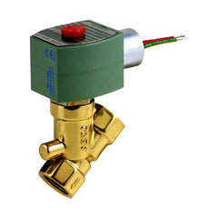 ASCO 8222G70 1/4 Inch NC 1/125# Steam Solenoid Valve 120v Brass