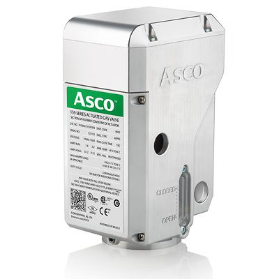 ASCO P159A110X1X11F0 120V Actuator 14/24 Second with Damper Arm