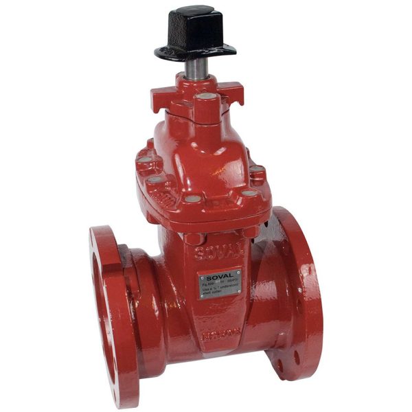 Soval 809-060TF 6" Ductile Iron UL/FM NRS Tapping Valve