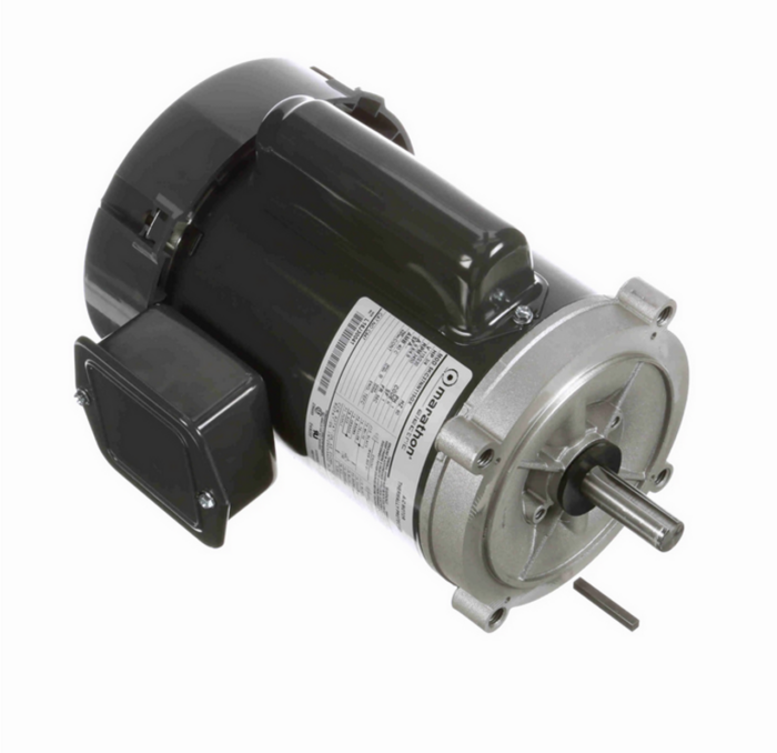 Marathon MC847 0.75HP Single Phase TEFC Pump Motor, 115/230V, 3450RPM