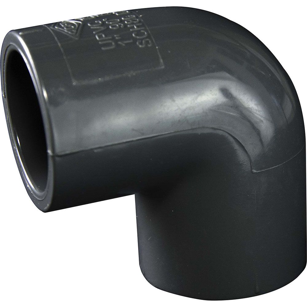 Soval 500-060 - 6" PVC 90 Degree Socket Elbow