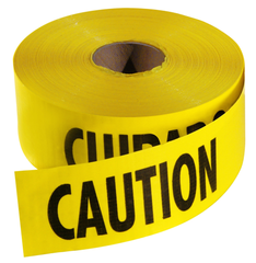 Milwaukee 71-1001 Yellow Caution Barricade Tape