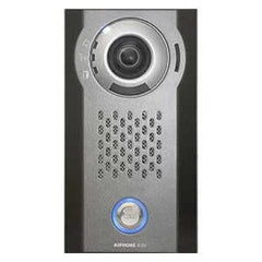 AIPHONE IX-DV Video Door Phone Sub Station Stainless Steel Faceplate White LED 8.1 H X 4.5 W X 2.1 in. D