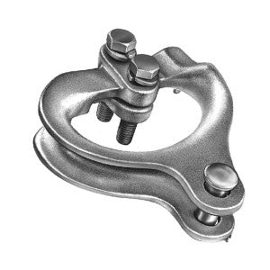 ANDERSON 805002000 Strain Clamp Snubbing Ductile Iron Bolted 0.12 to 0.38 in Dia