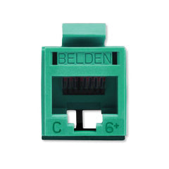 Belden AX104192 10GX Cat 6+ Modular Jack Green