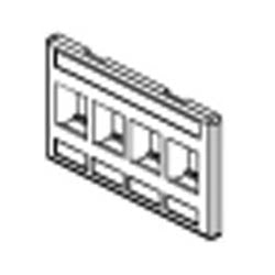 Belden AX102900 KeyConnect Modular Furniture Adapter 4 Port