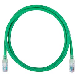 Belden CA21105003 10GX Patch Cord, Bonded-Pair, 4-Pair, 23 AWG Solid, CMR, T568A/B-T568A/B, Green, 3 ft. (0.9 m).