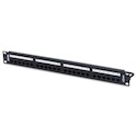 Belden RV6PPF1U24BK CAT6 Plus REVConnect 24-Port Patch Panel Black