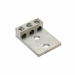 BURNDY K3A2U2 Aluminum Universal Terminal, 3 Conductor, 2 Hole, 14-2 AWG (Str) 5/16 Stud