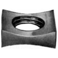 Hubbell 3512 5/8 in. Steel MF Type Curved Lock Nut