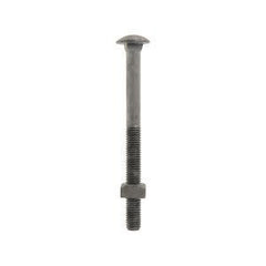 Hubbell Power Systems 400012548 Carriage Bolt Steel 3/8 dia. x 8 long