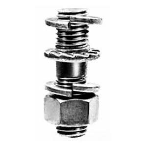 Hubbell Power Systems DF19M1 DF19M Series Full-Thread Line Post Insulator Stud Short Shank