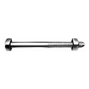 Hubbell Power Systems 8802 Square Head Machine Bolt With Square Nut 5/8 Dia x 2 in L