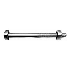 Hubbell Power Systems 8802 Square Head Machine Bolt With Square Nut 5/8 Dia x 2 in L