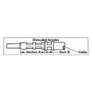 Hubbell Power Systems C6002625 Terminal Grounding Stud Copper (10 per Pack) C6002625