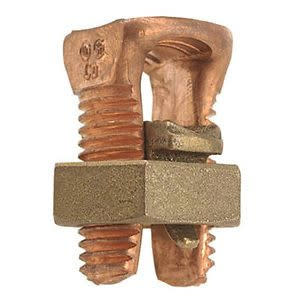 Hubbell SBN4 Split Bolt Connector Copper Alloy 13/16 in.