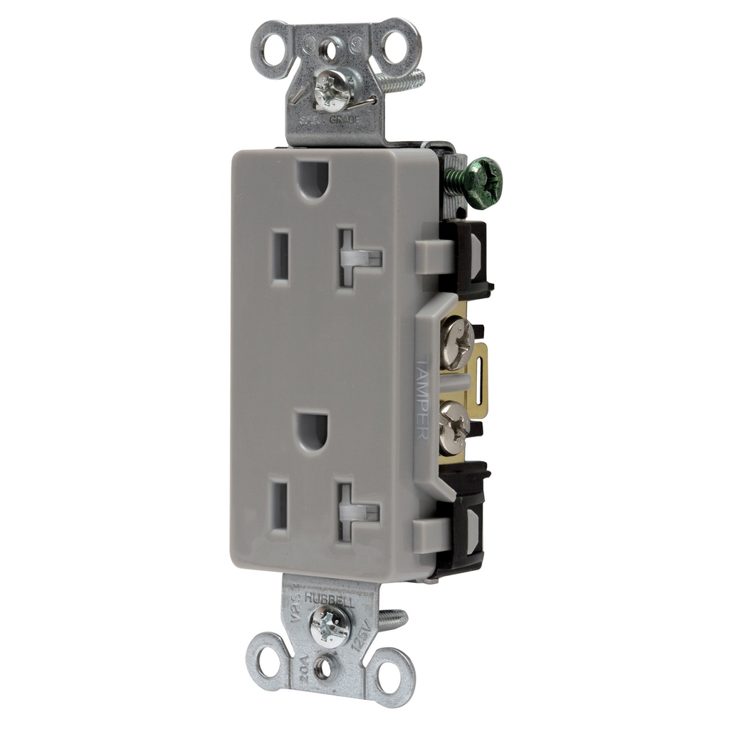 HUBBELL WIRING DR20GRYTR TERMINALS