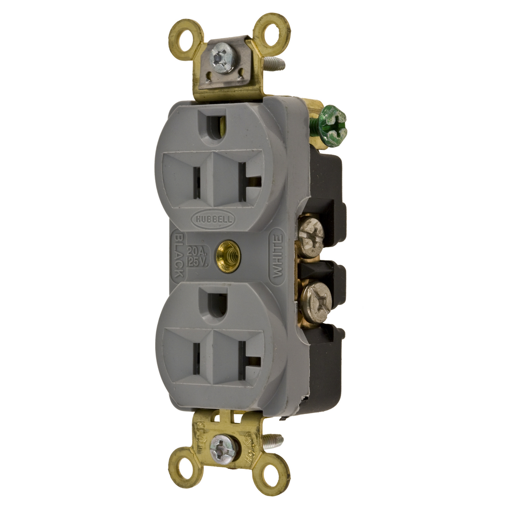 HUBBELL WIRING HBL5352GY 