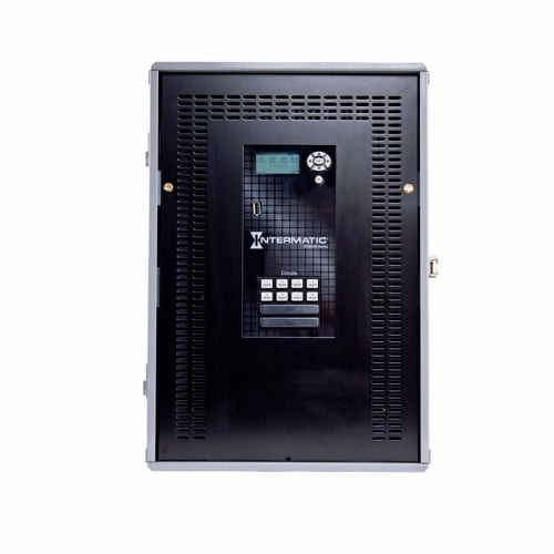 Intermatic ET90815CR NEMA 3R Steel Case 365 Day 120 to 277 VAC 60 Hz 30 Amp SPDT Astronomic Time Switch with Ethernet