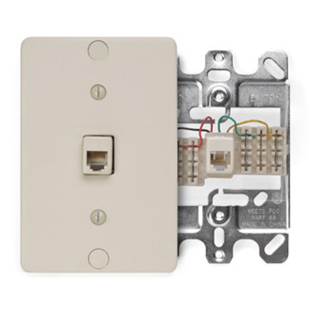 LEVITON 40253-I TERMINAL & WIRE CONNECTIONS