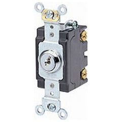 Leviton 1223-2KL Key Locking Switch 20A 120/277 VOLT 3-WAY