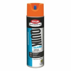 Krylon A03700004 Quik-Mark Water-Based Inverted Marking Paint, Fluorescent Orange