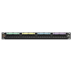 Leviton 49013-P24 Voice-Grade Patch Panel 24-Port 1RU