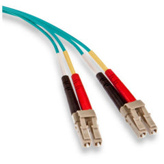 Leviton 5LDLC-M01 Fiber Optic Duplex Cable, 50/125 um Multimode OM3, OFNR Duplex, LC-LC, Meter