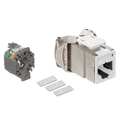 Leviton 61SJK-RW6 Atlas-X1 CAT6 Shielded QuickPort Jack, White