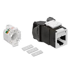 Leviton 6AUJK-RW6 Atlas-X1 CAT6A UTP QuickPort Jack, White