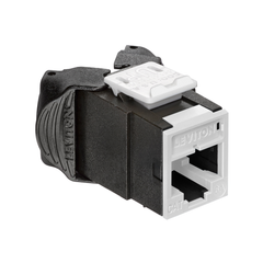 Leviton 6AUJK-RW6 Atlas-X1 CAT6A UTP QuickPort Jack, White