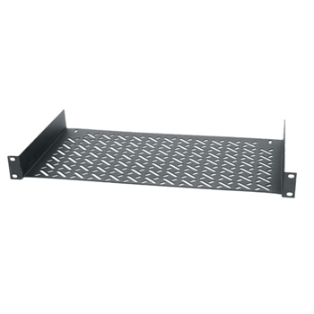 Middle Atlantic UTR1 Rack Shelf, 25 LBS, 1U, Steel