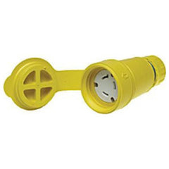 Molex 25W07 Watertight Connector Paracril OZO Rubber 15 A 125 V 3-Pole 3-Wire Yellow