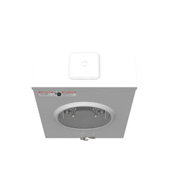 Milbank U7040-XL-TG-HSP 4 Term, Ringless, Small Closing Plate, Triplex Ground, Stainless Steel, Hasp
