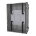 Oberon 1024-C 15.7 In. Low Profile NEMA-4 Plastic Wifi Access Point Enclosure With Hinged Clear Door