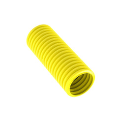 Panduit CLT75F-C4 Corrugated Tubing Yellow 0.75 Each