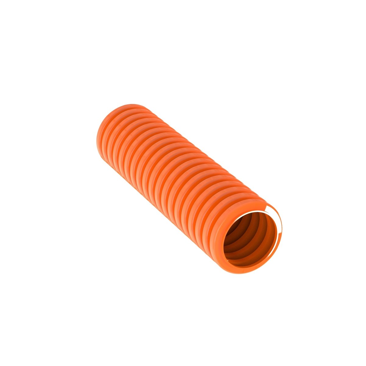 Panduit CLT50F-C3 Loom Tubing, Orange, PE, 0.5 Nom Dia., PK1