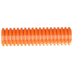 Panduit CLT50F-C3 Loom Tubing, Orange, PE, 0.5 Nom Dia., PK1