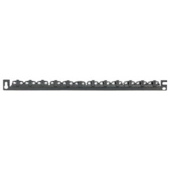 Panduit SRBWCY Strain Relief Bar with Clips 19 in L