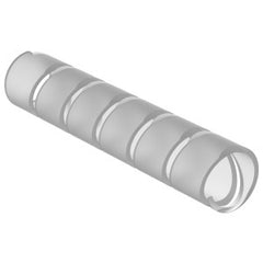 Panduit T50T-Q Spiral Wrap Natural UV TFE 0.50 in OD 25 ft