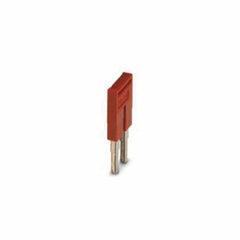 Phoenix Contact 3030336 Terminal Block Plug-in Bridge Red 2-Position 6.2 mm Pitch