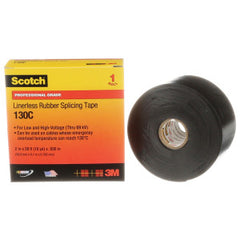 Scotch 130C-2X30FT 2 x 30ft Linerless Rubber Splicing Tape